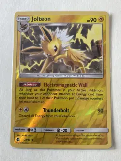 Jolteon 23/68 - Rare Reverse Holo - Hidden Fates - Pokemon Card - NM - 1¢ start! - Image 1
