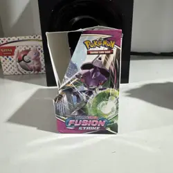 EMPTY Pokemon TCG Sword & Shield Fusion Strike Booster Box s- NO CARDS, BOX ONLY 820650819162 - Image 4