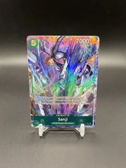OP13-027 Sanji Rare Alt Art One Piece Card Carrying On His Will English - Image 1