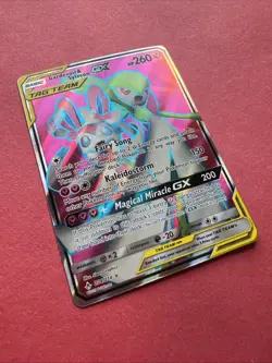 Pokemon TCG Gardevoir & Sylveon GX Full Art Holo Card 204/214 Unbroken Bonds - Image 2