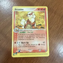 Arcanine 15/100 Sandstorm Non Holo Rare Pokemon Card - Image 1