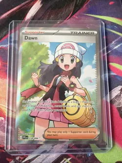 Dawn 118/094 Pokemon TCG Phantasmal Flames Ultra Rare Trainer Full Art Card - Image 1
