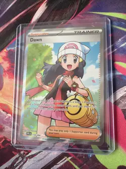 Dawn 118/094 Pokemon TCG Phantasmal Flames Ultra Rare Trainer Full Art Card - Image 2
