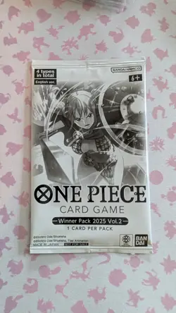 One Piece Card Game Tournament Pack 2025 vol 2 Winner Pack Sealed/Unopened - Image 1