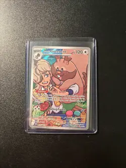 Arven's Greedent Holo Card 205/182 SV10 Pokemon TCG Destined Rivals - Image 1