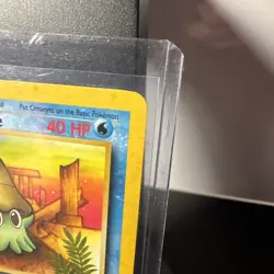 OMANYTE 1st Edition 52/62 Fossil Set 1999 Pokemon Card LP-NM - Image 3