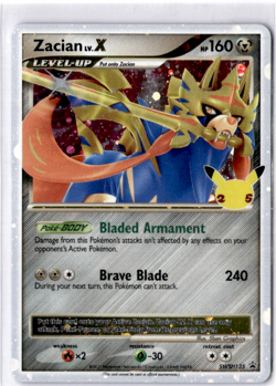 Zacian LV. X - Promo Holo SWSH: Sword & Shield Promo Cards SWSH135 NM - Image 1