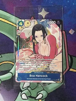 Boa Hancock Illustration Box Vol.1 ST17-004 One Piece Promotion Cards Promo Seal - Image 1