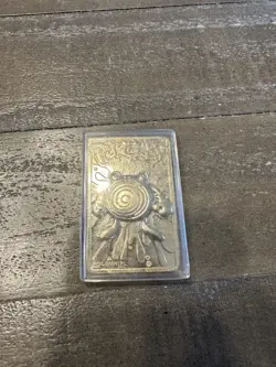 POLIWHIRL 23K Gold Plated Pokemon Trading Card 1999 SEALED Ball w/bonus goldcard - Image 4
