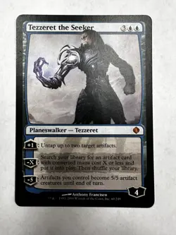 Tezzeret the Seeker *Shards of Alara* MTG Magic the Gathering - Image 1