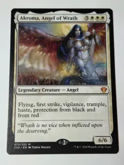 Akroma, Angel of Wrath Commander 2020 Regular - Image 1