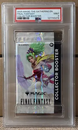 Magic the Gathering MTG PSA 9 Final Fantasy Collector Booster Pack - Image 1