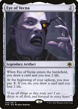 Eye of Vecna Regular - Adventures In The Forgotten Realms MTG-NM - Image 1