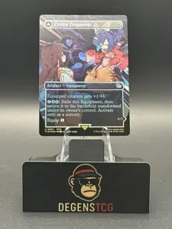 Crystal Fragments (Borderless) 0357 Final Fantasy Foil mtg english - Image 1