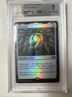 magic: the gathering MTG Mox opal beckett 9 grade 2xm 275 - Image 1