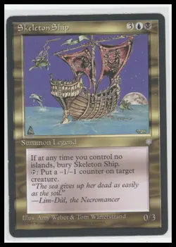 🚢💀 MTG Skeleton Ship - Ice Age - Rare (Regular) - Image 1