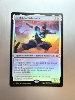 Sokka, Swordmaster - 83 - MTG Avatar: The Last Airbender - Mythic - FOIL - Image 1