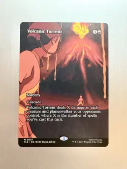 Volcanic Torrent - 37 - MTG Avatar: The Last Airbender - Borderless - Regular - Image 1