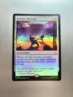 Duelist’s Heritage - 153 - MTG Avatar: The Last Airbender - Rare - FOIL - Image 1