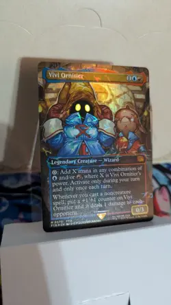Vivi Ornitier (Borderless) (Chocobo Track Foil) English MTG - Final Fantasy - Image 3