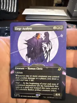 Elegy Acolyte (Borderless) Edge of Eternities Non-Foil 293 NM - Image 1