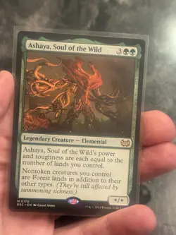Ashaya, Soul of the Wild Commander: Duskmourn: House of Horror *R* - Image 1