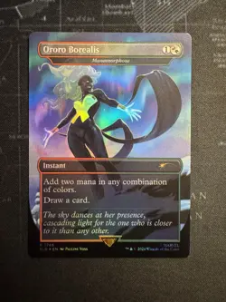 Ororo Borealis Manamorphose (SLD 1746) Secret Lair x Marvel Rainbow Foil MTG Nm - Image 1