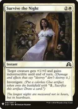 1x Survive the Night NM Eng MTG - The List - Image 1