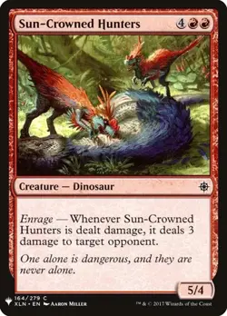 1x Sun-Crowned Hunters NM Eng MTG - The List - Image 1