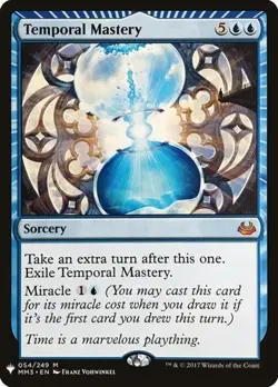 1x Temporal Mastery NM Eng MTG - The List - Image 1