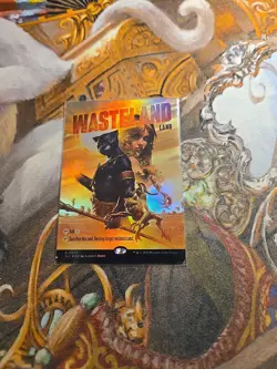 Wasteland Foil MTG Encyclopedia Secret Lair - Played - - Image 1