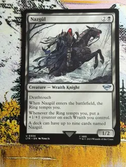 Nazgul - LTR - MTG - EN - NM - 0334 Lord Of The Rings - Image 2