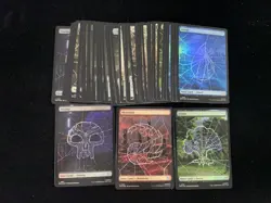 2025 Magic The Gathering MTG Marvel EN Foil L 0191 0192 0193 Mountain Lot*47 GAV - Image 1