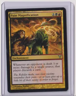 Magic: The Gathering Pain Magnification Dissension Foil (MP) - Image 1
