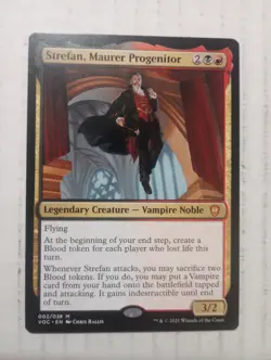 Strefan Maurer Progenitor 2 Commander Innistrad Crimson Vow NM MTG VOC Legendary - Image 1