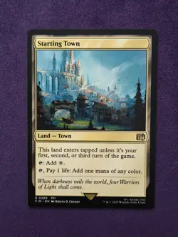 Starting Town MTG Final Fantasy Regular FIN - NM - Image 1