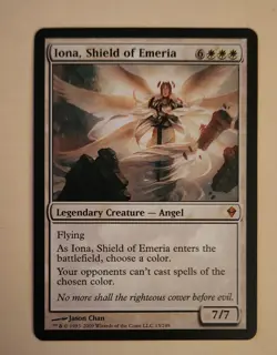 Iona, Shield of Emeria Zendikar Near Mint - Image 1
