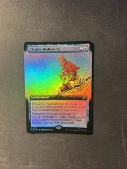 Chakra Meditation (Extended Art Foil) 0179 TLA - MTG - NM - Image 1