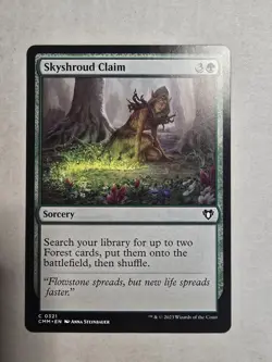 Skyshroud Claim Commander Masters Regular - Image 1