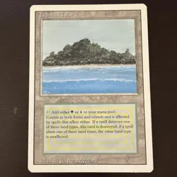 MTG: Tropical Island - Revised - LP - Reserved List Dual Land - CEDH Staple - LP - Image 1