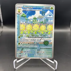 Pokemon TCG Sunflora Card 169/167 Twilight Masquerade Series Pack Fresh NM - Image 1