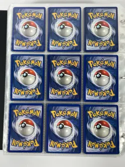 Pokemon Card Collection VTG Binder Holo Rare 1st WoTC Ninetales Delta Eevee - Image 2