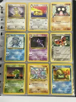 Pokemon Card Collection VTG Binder Holo Rare 1st WoTC Ninetales Delta Eevee - Image 3