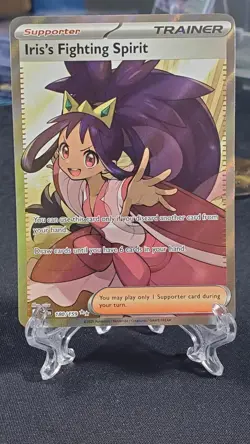 Pokemon - Journey Together - Iris's Fighting Spirit 180/159 Ultra Rare - Image 1