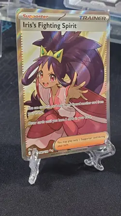 Pokemon - Journey Together - Iris's Fighting Spirit 180/159 Ultra Rare - Image 3