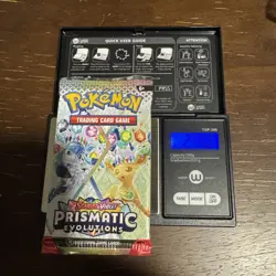 21.73g HEAVY - Pokemon TCG Prismatic Evolution Booster Pack!Possible GOD - Image 1