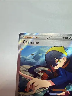x1 Carmine - 204/167 - Ultra Rare Pokemon SV06 Twilight Masquerade M/NM - Image 2