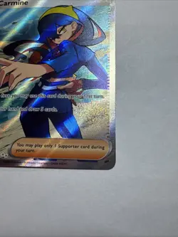 x1 Carmine - 204/167 - Ultra Rare Pokemon SV06 Twilight Masquerade M/NM - Image 4
