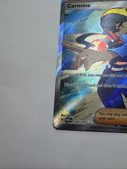 x1 Carmine - 204/167 - Ultra Rare Pokemon SV06 Twilight Masquerade M/NM - Image 5