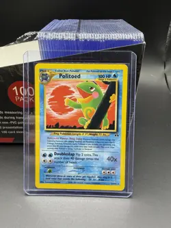 Politoed 27/75 Neo Discovery Non-Holo Rare Pokemon TCG LP - Image 3
